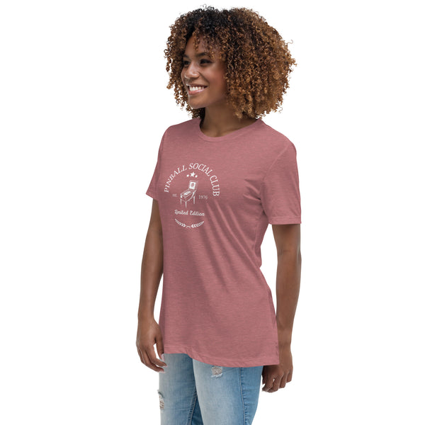 Pinball Social Club - Premium Women's Relaxed T-Shirt