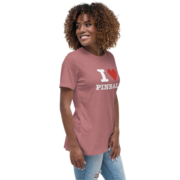 Pinball Love - Premium Women's Relaxed T-Shirt