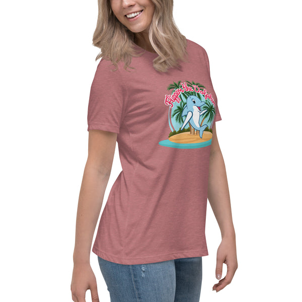Flippers the Dolphin - Premium Women's Relaxed T-Shirt