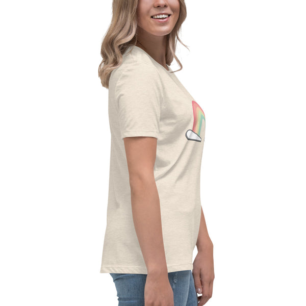 Flipper Rainbow - Premium Women's Relaxed T-Shirt