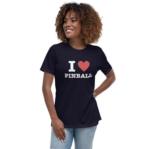 Pinball Love - Premium Women's Relaxed T-Shirt