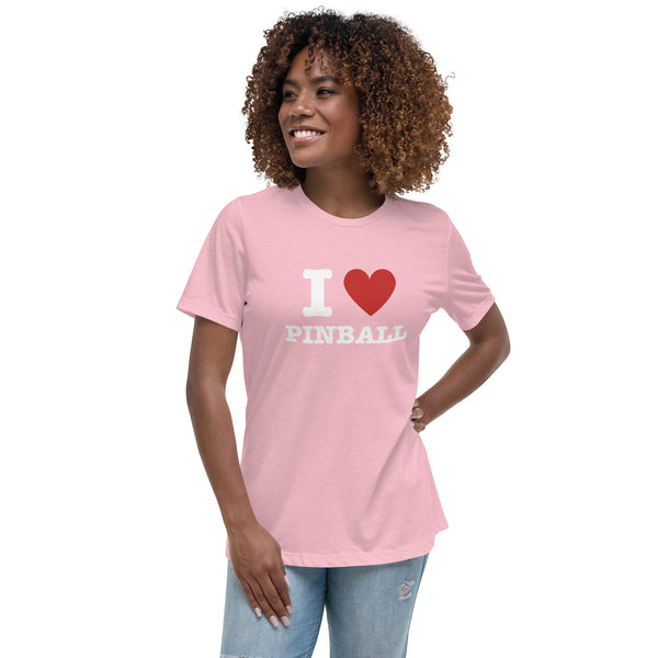 Pinball Love - Premium Women's Relaxed T-Shirt