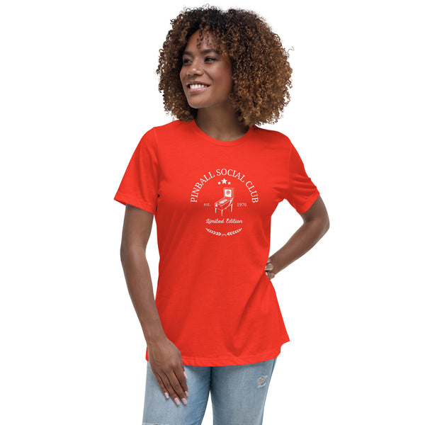 Pinball Social Club - Premium Women's Relaxed T-Shirt