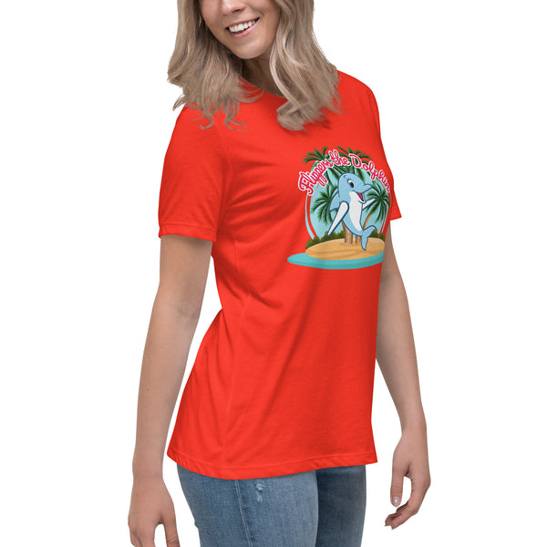 Flippers the Dolphin - Premium Women's Relaxed T-Shirt