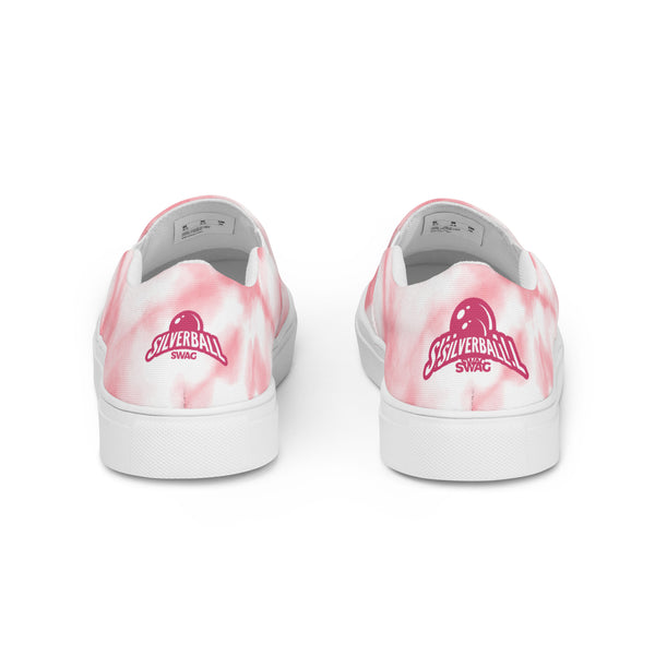 Silverball Swag - Women’s slip-on canvas shoes