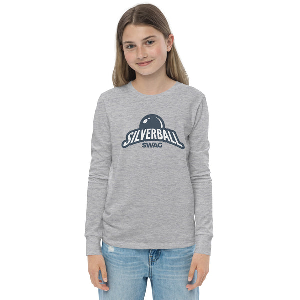Silverball Swag "Premium" - Youth long sleeve tee