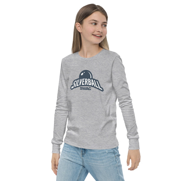 Silverball Swag "Premium" - Youth long sleeve tee