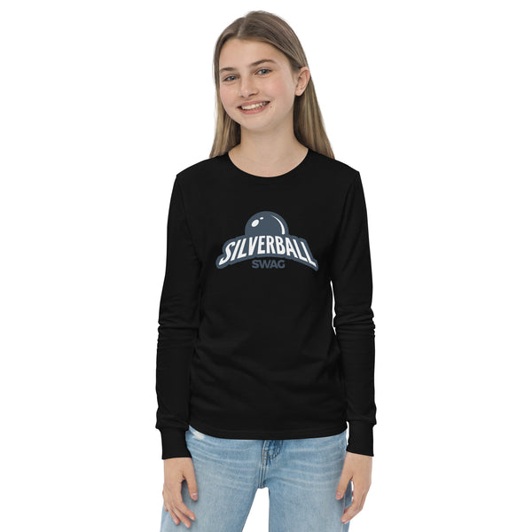 Silverball Swag "Premium" - Youth long sleeve tee