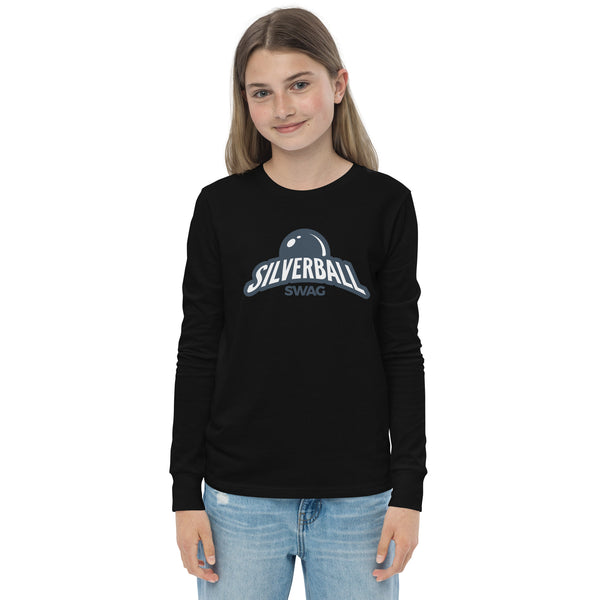 Silverball Swag "Premium" - Youth long sleeve tee