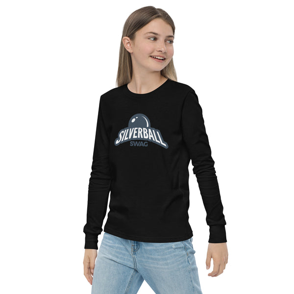 Silverball Swag "Premium" - Youth long sleeve tee