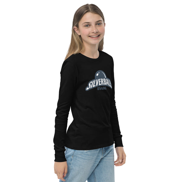 Silverball Swag "Premium" - Youth long sleeve tee