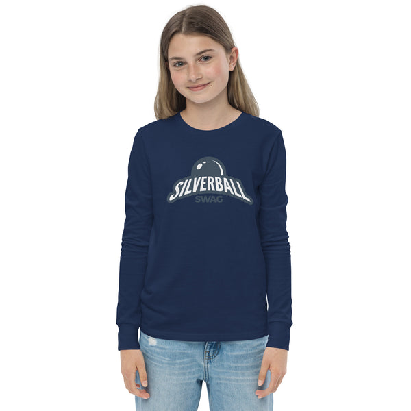 Silverball Swag "Premium" - Youth long sleeve tee