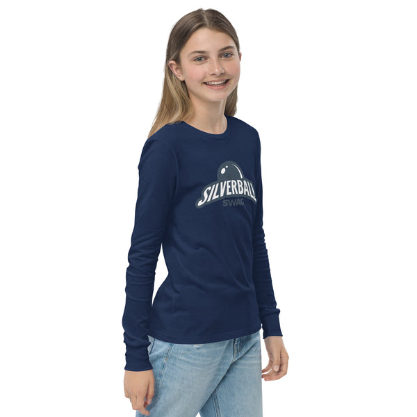 Silverball Swag "Premium" - Youth long sleeve tee