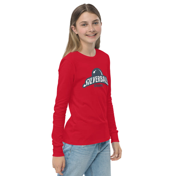 Silverball Swag "Premium" - Youth long sleeve tee