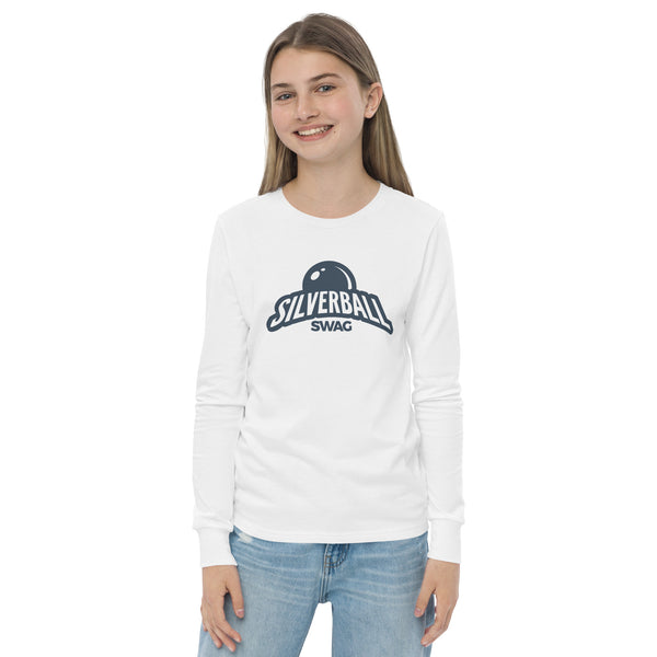 Silverball Swag "Premium" - Youth long sleeve tee