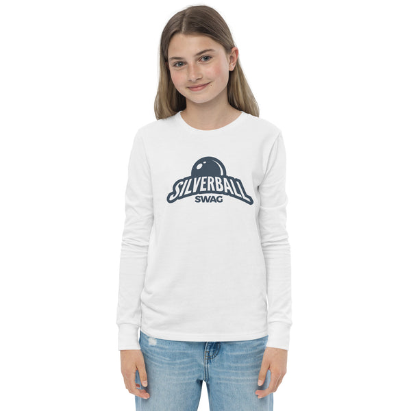 Silverball Swag "Premium" - Youth long sleeve tee