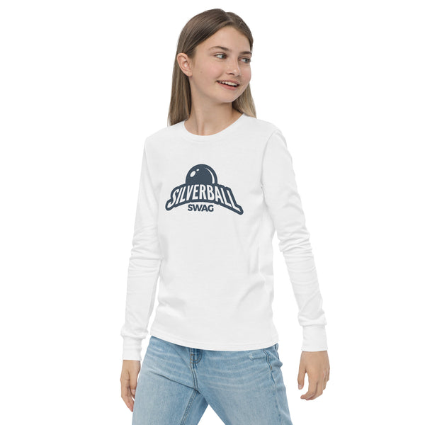 Silverball Swag "Premium" - Youth long sleeve tee