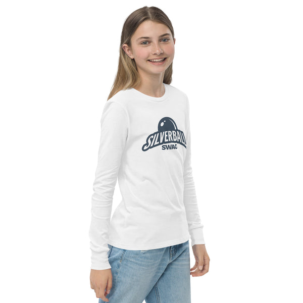 Silverball Swag "Premium" - Youth long sleeve tee