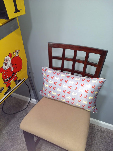 Machine and Flipper - Pillow - Silverball Swag