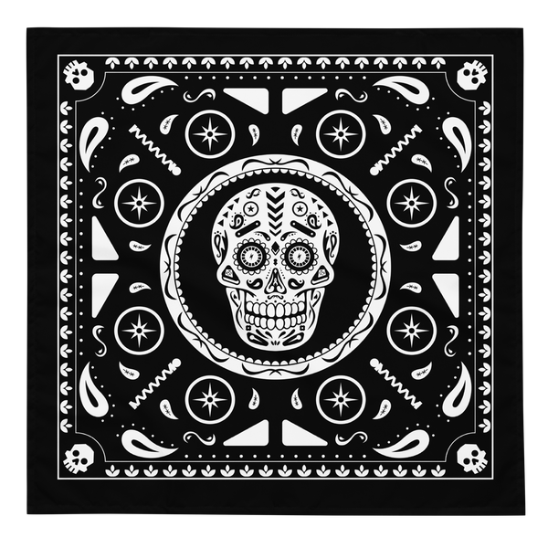 Day of the Dead Pinball (Black) - Bandana