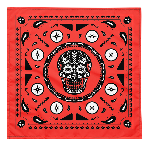 Day of the Dead Pinball (Red) - Bandana