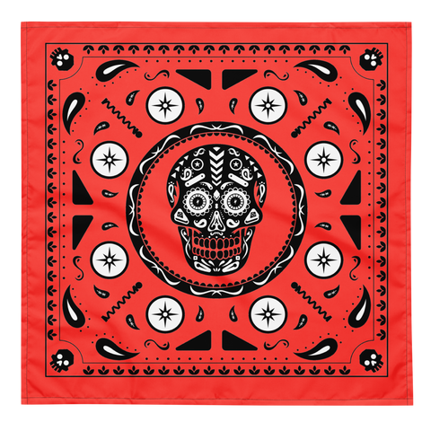 Day of the Dead Pinball (Red) - Bandana