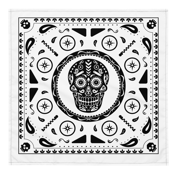 Day of the Dead Pinball (White) - Bandana