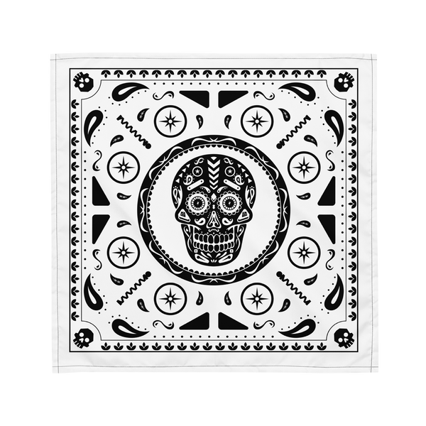 Day of the Dead Pinball (White) - Bandana