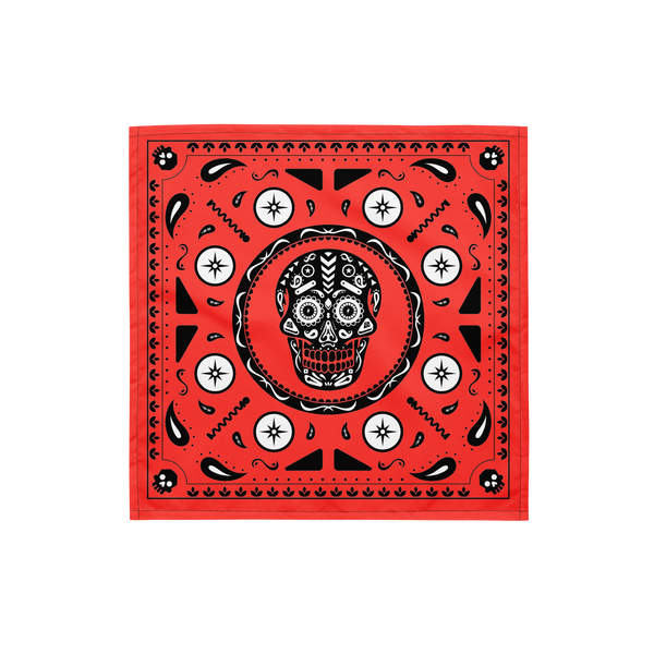 Day of the Dead Pinball (Red) - Bandana