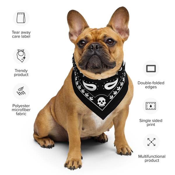 Day of the Dead Pinball (Black) - Bandana