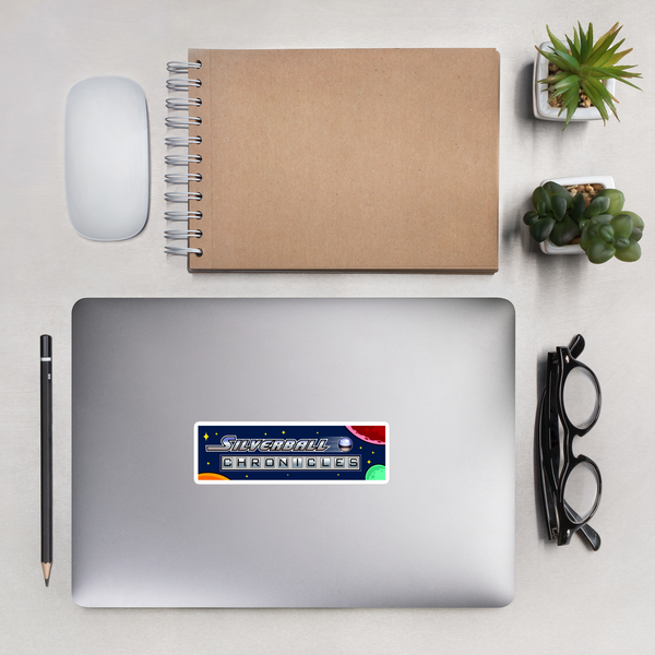 Silverball Chronicles Randy Martinez Designed Full Logo - Stickers