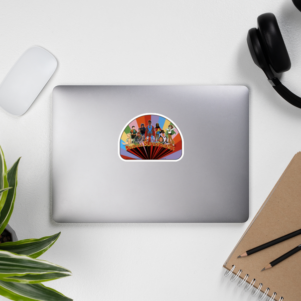 Pinball Superfriends - Stickers