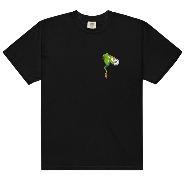 Frog Flipper Hop - Heavyweight t-shirt
