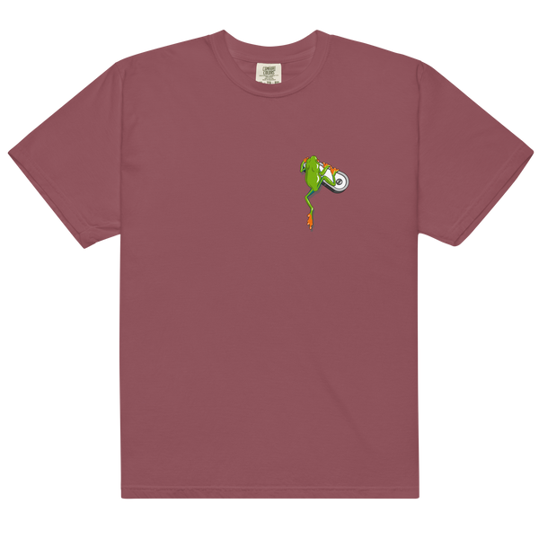 Frog Flipper Hop - Heavyweight t-shirt