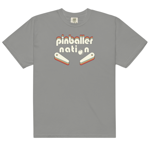 Pinballer Nation - Heavyweight t-shirt