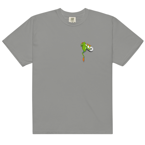 Frog Flipper Hop - Heavyweight t-shirt