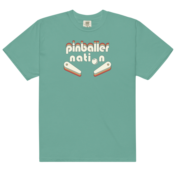 Pinballer Nation - Heavyweight t-shirt