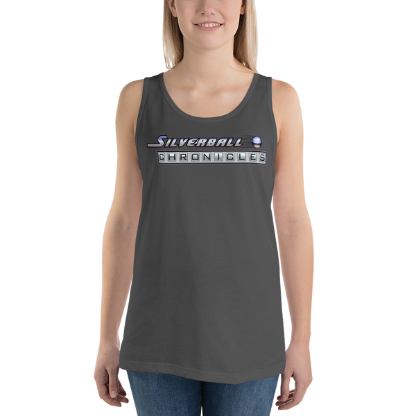 Silverball Chronicles Randy Martinez Designed Logo - Unisex Tank Top