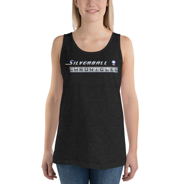 Silverball Chronicles Randy Martinez Designed Logo - Unisex Tank Top