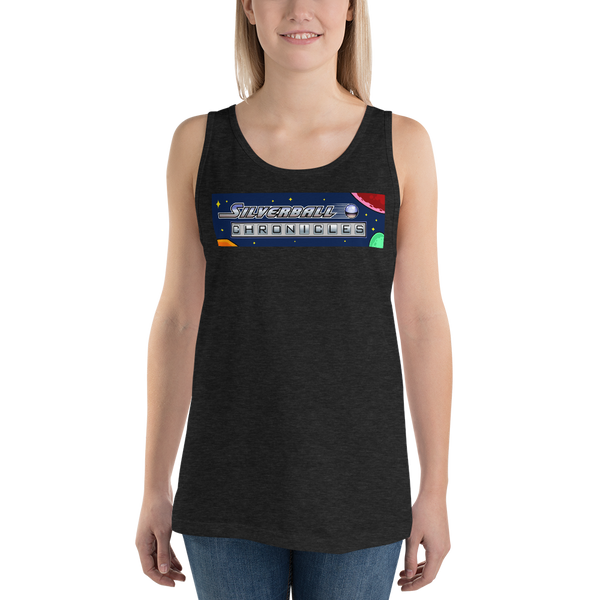 Silverball Chronicles Randy Martinez Designed Full Logo - Unisex Tank Top