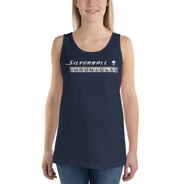 Silverball Chronicles Randy Martinez Designed Logo - Unisex Tank Top