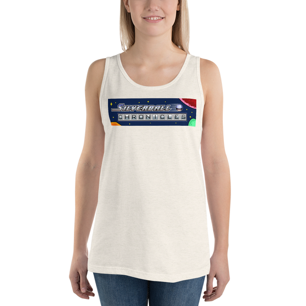 Silverball Chronicles Randy Martinez Designed Full Logo - Unisex Tank Top