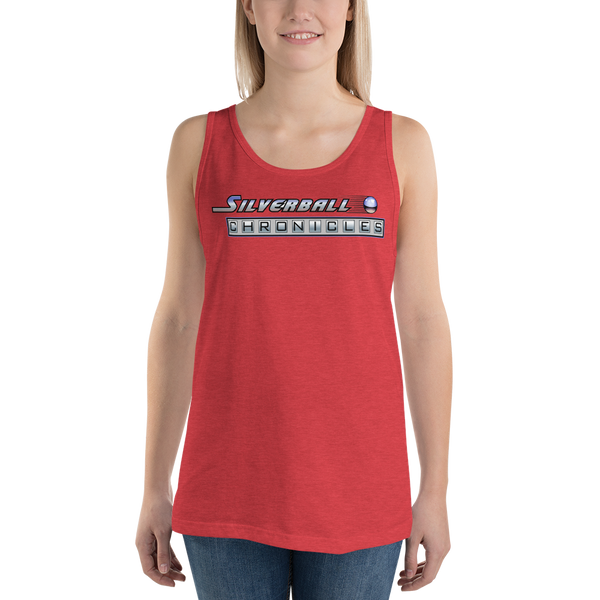 Silverball Chronicles Randy Martinez Designed Logo - Unisex Tank Top
