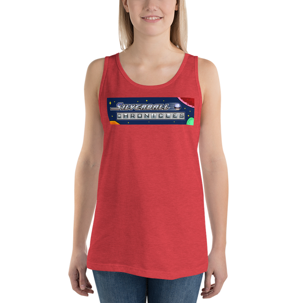 Silverball Chronicles Randy Martinez Designed Full Logo - Unisex Tank Top