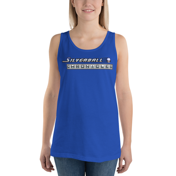 Silverball Chronicles Randy Martinez Designed Logo - Unisex Tank Top
