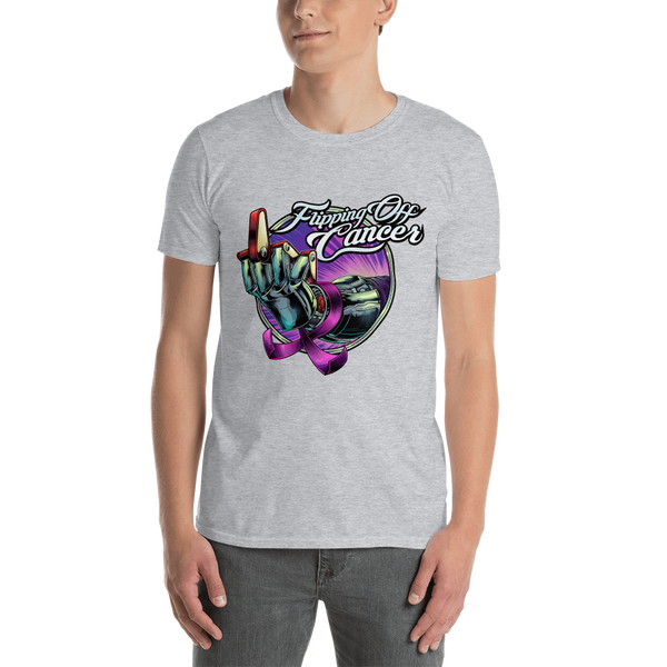 Flipping Off Cancer - Pro Shirt - Silverball Swag