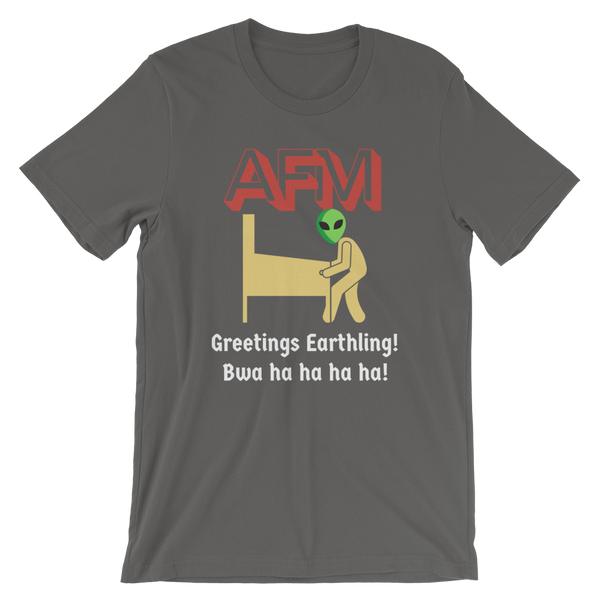 AFM w/ Alien - Customizable T-Shirt - Silverball Swag
