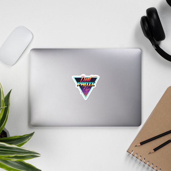 Don't Panic Flip - Stickers - Silverball Swag