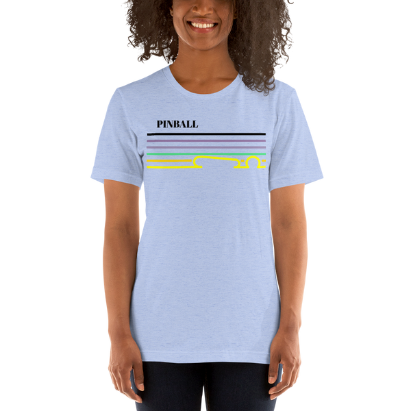 Pinball Lines - Super Soft T-Shirt - Silverball Swag