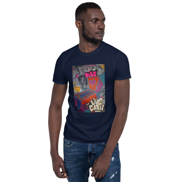 LiveCatchPinball Camiseta Grafitte - Pro T-Shirt - Silverball Swag